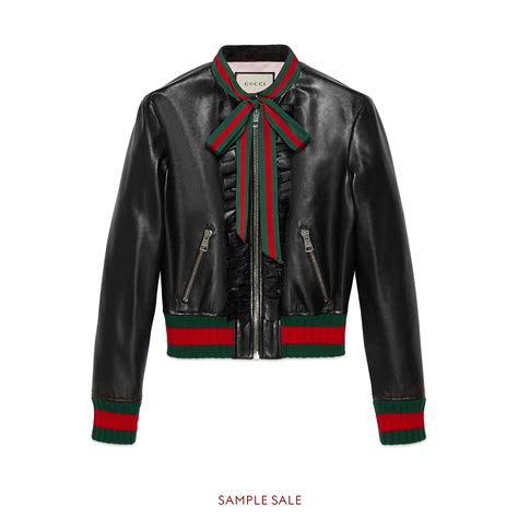 gucci jacket woman|gucci leather jackets for women.